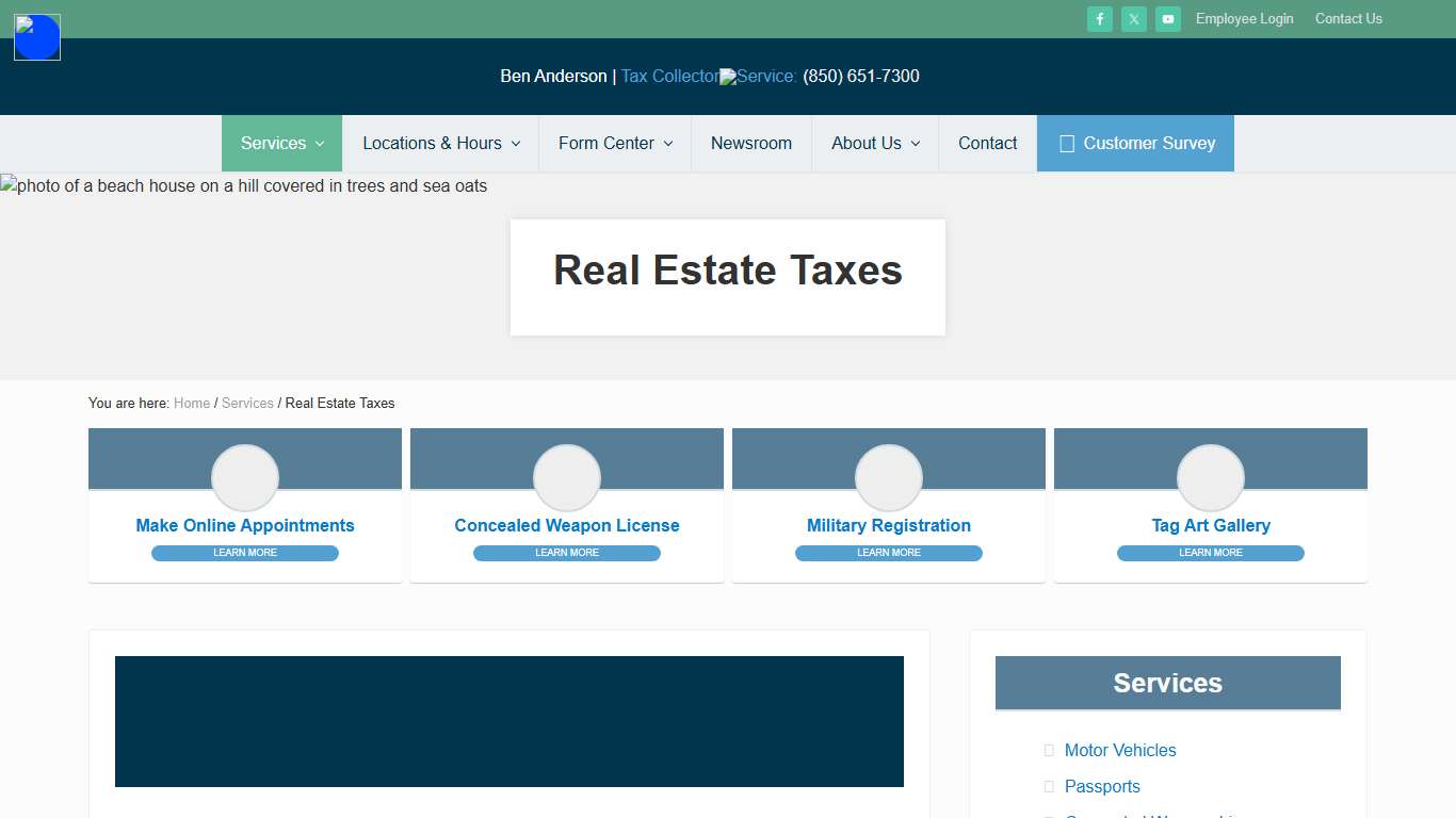 Real Estate Taxes